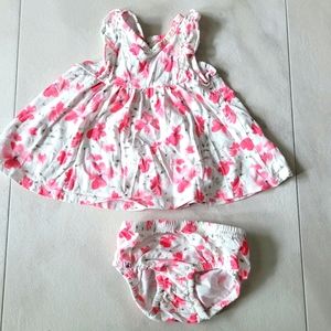 Baby Dress with matching bloomers